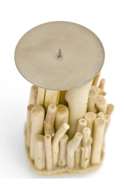 Generic Beautiful Design Wooden Candle Holder, Wood Candle Stand for Votive &...