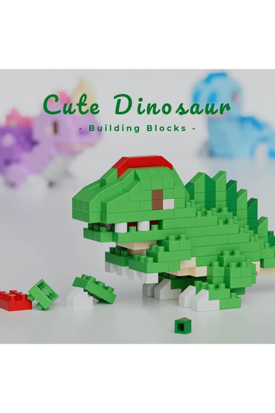 Innovate Store Spinosaurus Cute DIY Dinosaur Building Blocks Set 187 Pieces