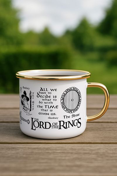 DisaCraft The Lord of the Rings, Lord of the Rings Themed Special Design Mug