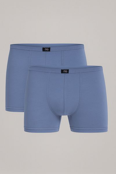 ROZELT Men's Indigo Modal Lycra 2-Piece Boxers