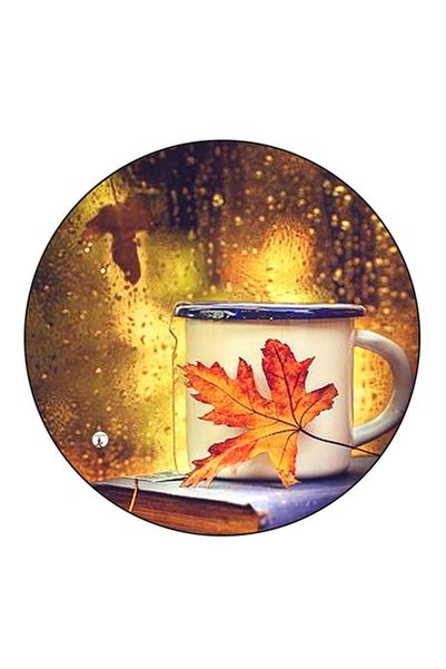 Generic Mug Printed Fridge Magnet Multicolour