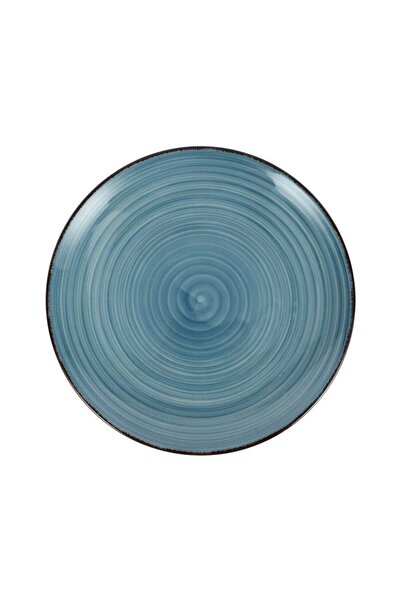 ROYALFORD 10.5 Inch Stoneware Dinner Plate Blue
