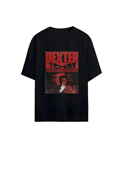 GraffTee DEXTER UNISEX Oversize kroj Pamuk LU T-shirt