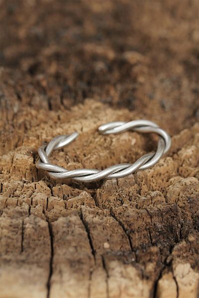 Clariss New Season Twist Design Men's Handcuff Bracelet