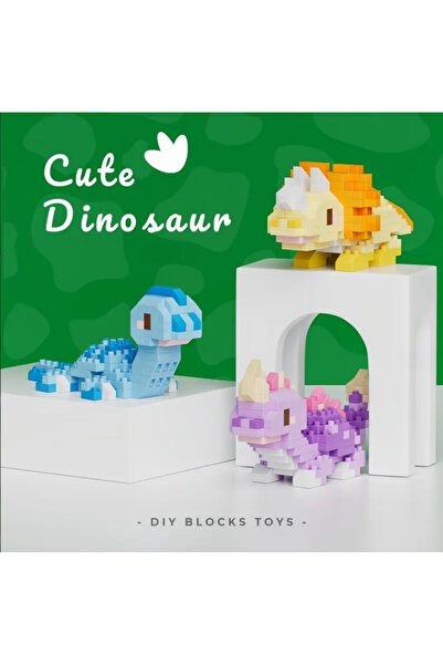 Innovate Store Triceratops Cute DIY Dinosaur Building Blocks Set 191 Pieces