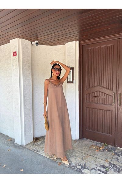 MAUN COLLECTION Lina Modal Strap Dress