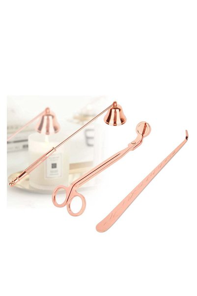 Generic 3 IN 1 Candle Tool Set Wick Trimmer and Snuffer Set with Candle Snuff...