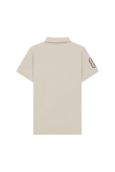Giordano Men's Slim Fit Cotton Short Sleeve Napoleon Polo