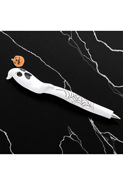 Kuzey Tacı قلم حبر جاف للهالوين بطابع الشبح والقرع - تصميم خاص للهالوين لكبار...