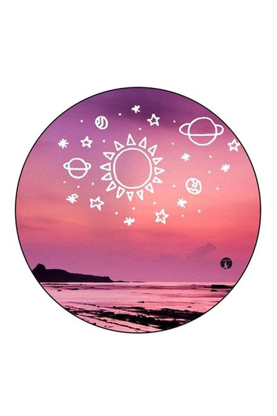 Generic Beach Printed Fridge Magnet Multicolour