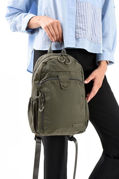 571 Collections Çanta Ultra Light Stylish and Waterproof Medium Backpack Green Model: (571-13-9C)