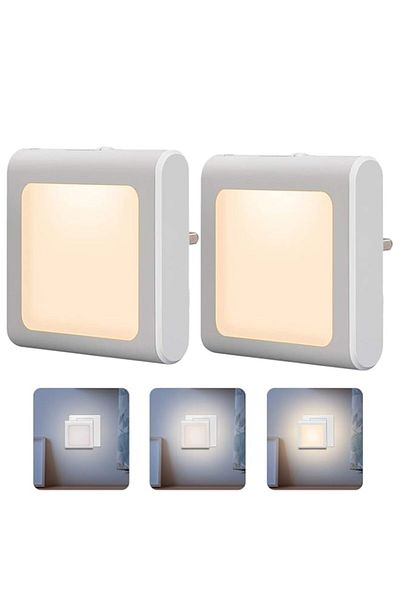 Generic Yakiter Night Lights,LED Children's Nightlights Plug in Wall with Auto Dusk to Dawn Sensor,40-50LM