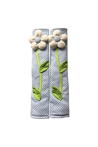 Generic 2 قطعة زهرة صغيرة نقطة القطن غطاء مقبض باب الثلاجة للديكور المنزل الش...