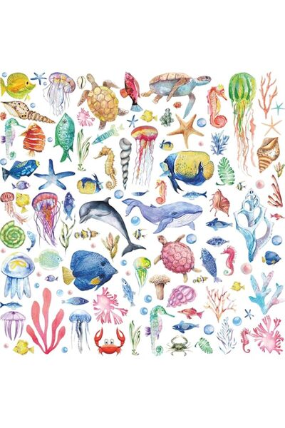 Generic ملصقات جدارية ثلاثية الأبعاد قابلة للإزالة من BPA Creative DIY بألوان...