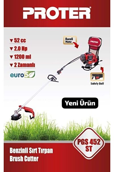 Proter PGS 452 ST BENZİNLİ SIRT TIRPAN