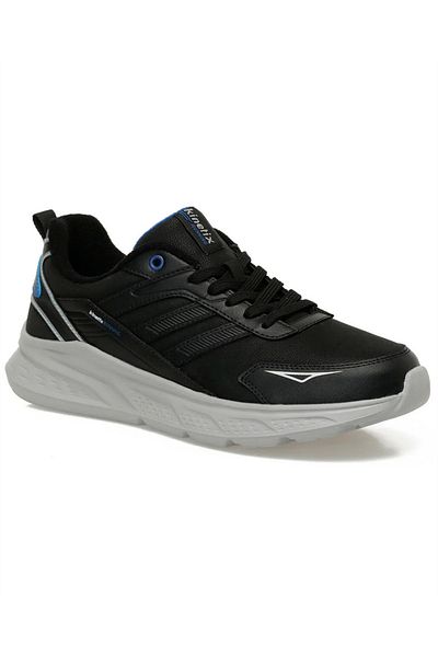 Kinetix Rival Pu 5Pr Men's Black-Sax (40-45) Casual Sports Shoes