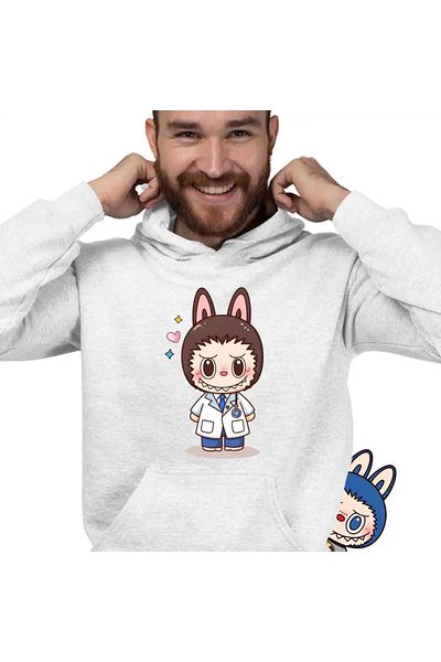 OEM Men's Hoodie Labubu Doctor