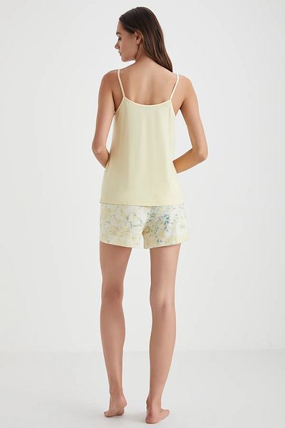 Catherine's Catheri̇nes Thin Strap Soft Textured Fabric Women's Shorts Pajama Set