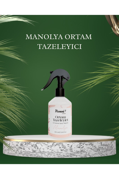 Homm Bitkisel Manolya ortam tazeleyici 250 ml