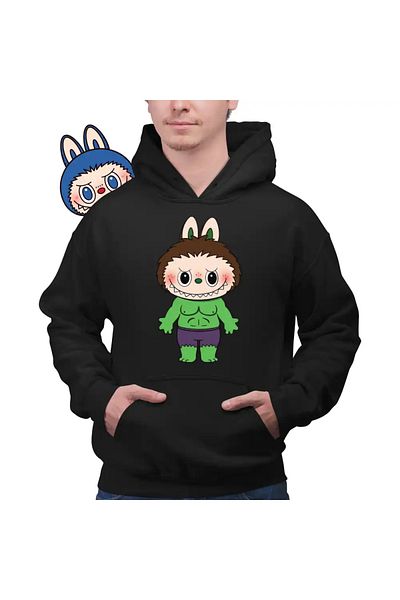 OEM Men's Hoodie Labubu Hulk