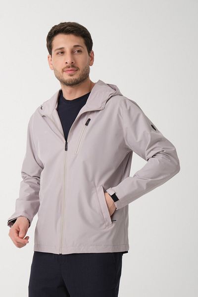 Wise Men's Hooded Waterproof Combed Cotton Lining Spring Jacket Coats