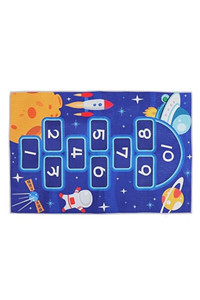 Generic TOYANDONA Hopscotch Kids Rug Hop and Fun and Educational Anti Slip Floor Carpet Floor Play Mat for