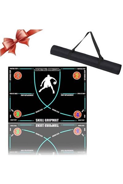 Generic Excefore Basketball Footwork Mat Portable Indoor silent asketball training equipmentm AntiSlip Agil