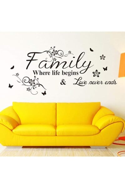 Generic Brand BPA® Coolbaby Family Where Life Begins Famous Quotes Wall Stick...