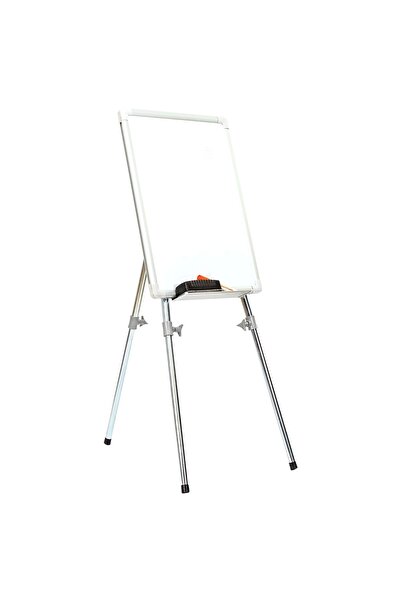 HALL BREATHE Teleskopik ayaklı aluminyum çerçeveli taşınabilir yazı tahtası 4...