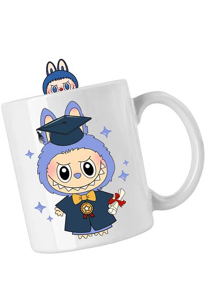 OEM Labubu Graduation Mug