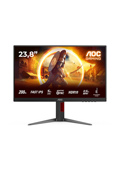 Aoc 24G4HA 23.8" 200Hz 1ms HDMI DP Pivot HDR10 FHD Fast IPS Gaming Monitör