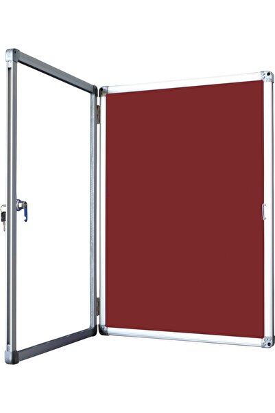 HALL BREATHE 60x85 Çerçeveli ve camlı ilan panosu, şık ve dayanıklı kullanım ...