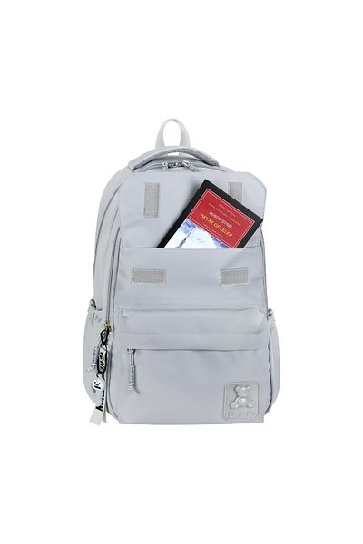 Çanta Sepetim Water Resistant Luxury Casual School Bag with Accessories