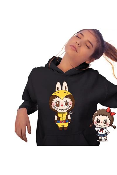 OEM Women's Labubu Wolverine Hoodie