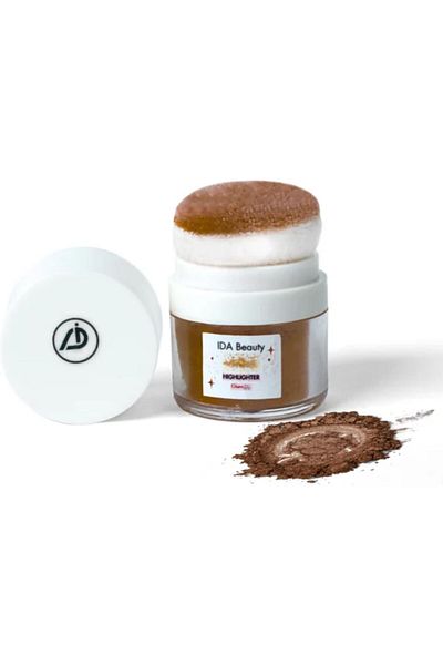 IDA Beauty Glam Glow Wonder Stick highlighter makeup Long-Lasting , Cruelty-Free (Golden Cheer, 8g)