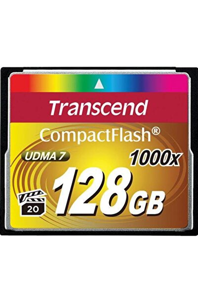 Transcend Card de memorie TS128GCF1000, 128GB, Compact Flash 1000x