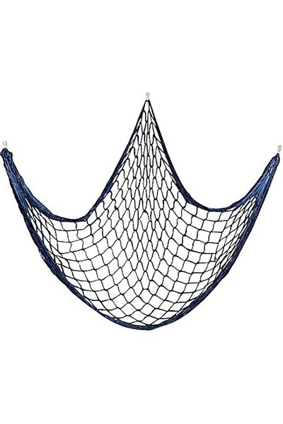 Generic azzeell Cotton Fishing Net Decorative 79 Inch Beach Themed Decor Home Bedroom Party Wall Decoration