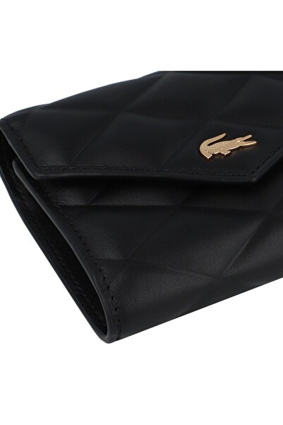 Lacoste Core Essentials Crocodelle Wallet Leather 11.5 cm