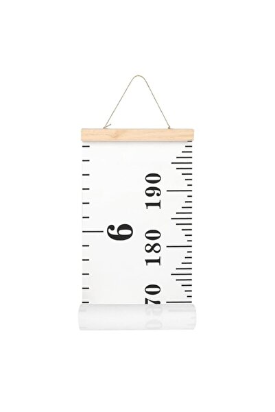 Generic Brand BPA Baby Growth Chart Handing Ruler Wall Decor for Kids, Canvas...
