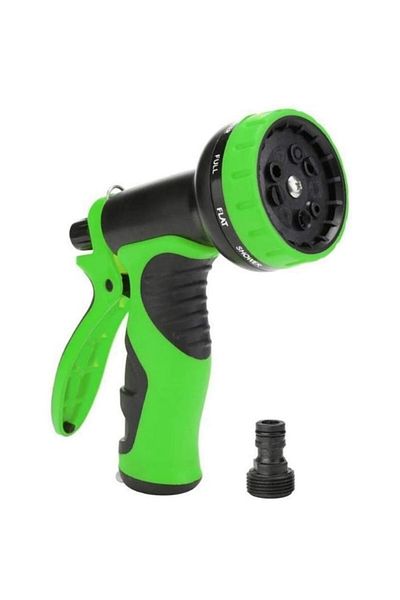 Mercaton Spray Gun with Adjustable Sprayer, 8 Functions, Ergonomic Plastic Handle, 1/