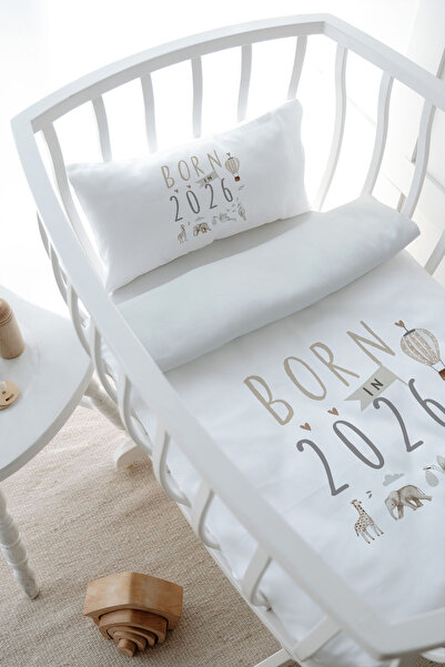 Tuğba Kuğu Park Bedding Duvet Cover Set (80X120) - Royal Series - Born in 2026