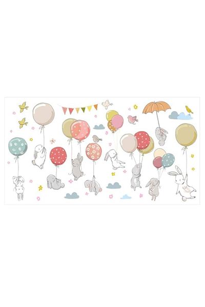 Generic BPAKids Adhesive Bunny Wall Sticker