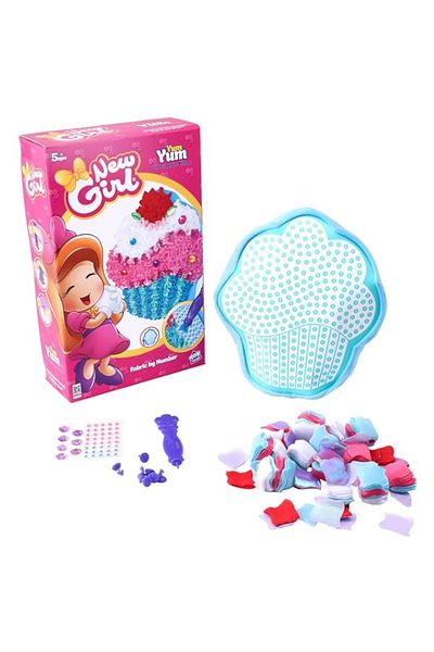 Generic New Girl DIY Pillow Yum Yum Cupcake