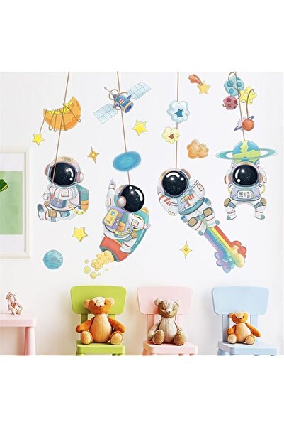 Generic Brand Astronaut Wall Stickers, Wall Decoration for Bedroom Living Roo...