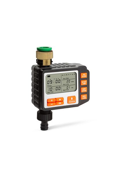 Mercaton Irrigation controller with timer – battery operated