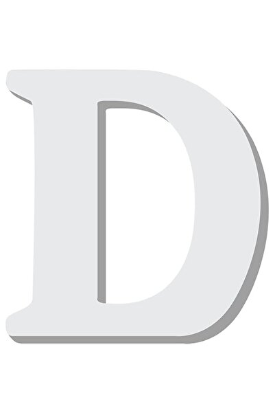 Generic Rosymoment Alphabet D Wooden Decorative Wall Letter for Children's Be...