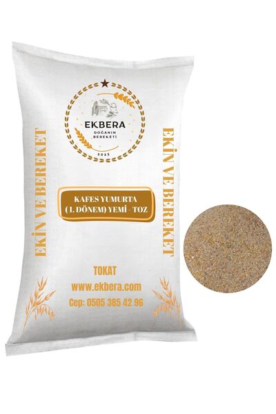 EKBERA - Kafes Yumurta Yemi (Toz) (1. Dönem - 18. Hafta Sonrası - 50. Haftaya...