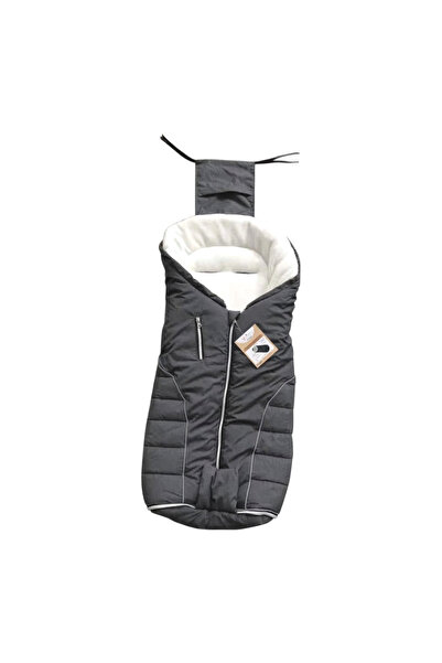 Cangaroo Sac de iarna 3 in 1 pentru carucior sau sanie Snuggle, 95x42 cm, Gri...