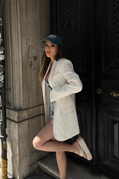 Lijuri Hardy Kristal Blazer Ceket 6104-08