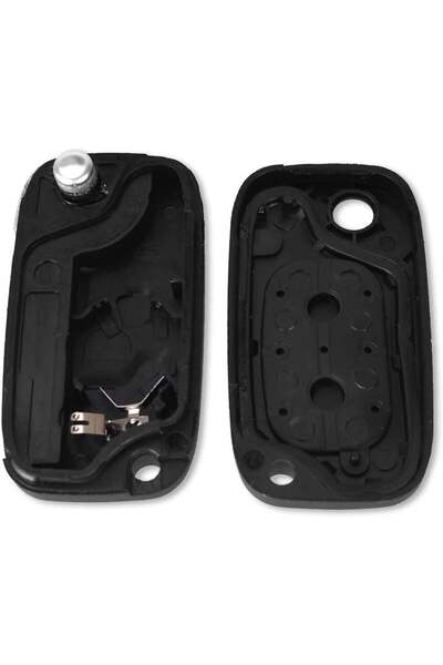 TECHSTAR Carcasă cheie auto pentru Renault Kangoo, Clio, Twingo - 2 butoane